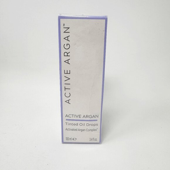O3 Active Argan Tinted Oil Drops JUMBO 3.4 oz Activated Argan Complex NEW SEALED - Picture 1 of 8